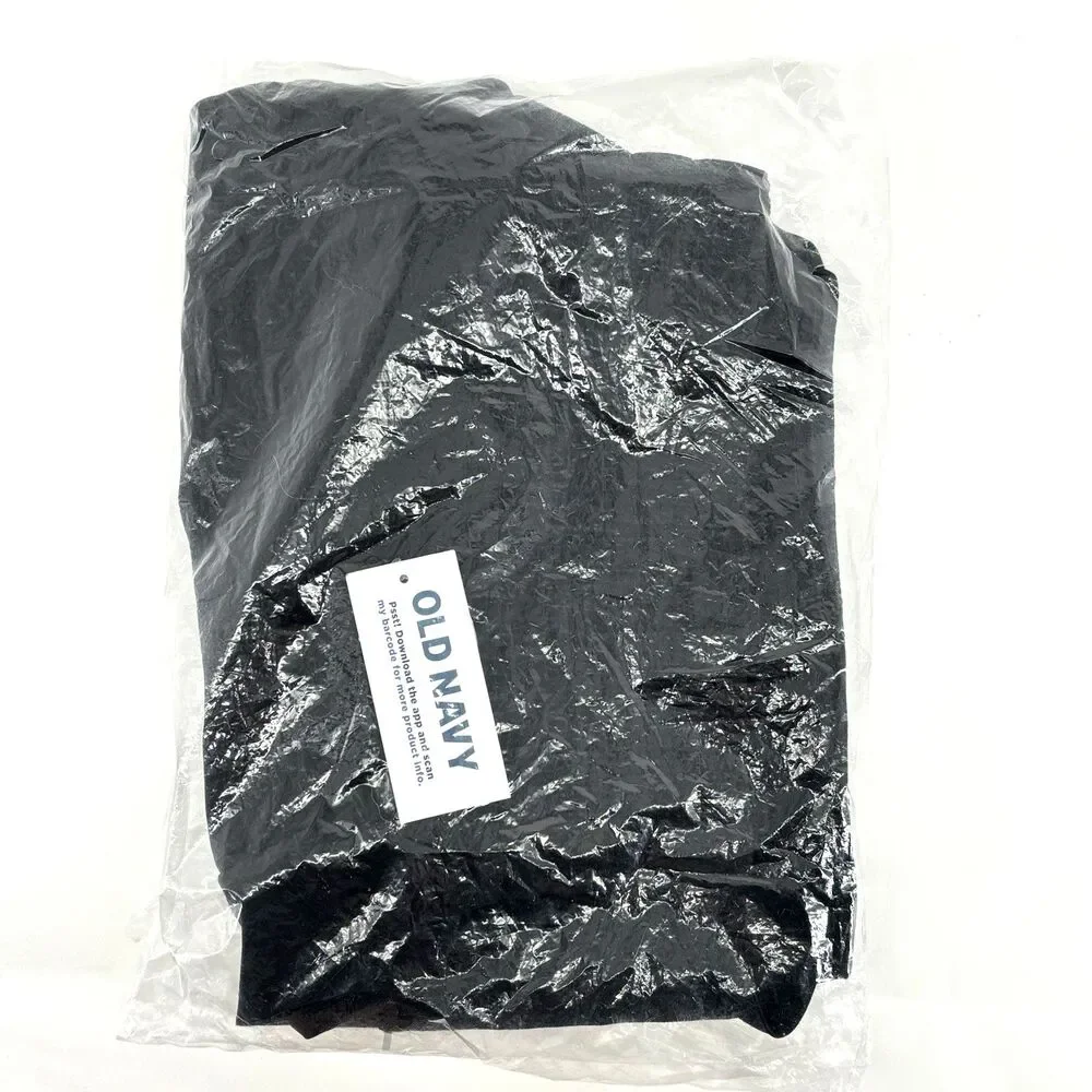 Old Navy Girls XL PLUS High Waist Dolphin-Hem Black Run Short #696568 NWT